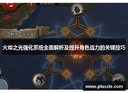 火炬之光强化系统全面解析及提升角色战力的关键技巧